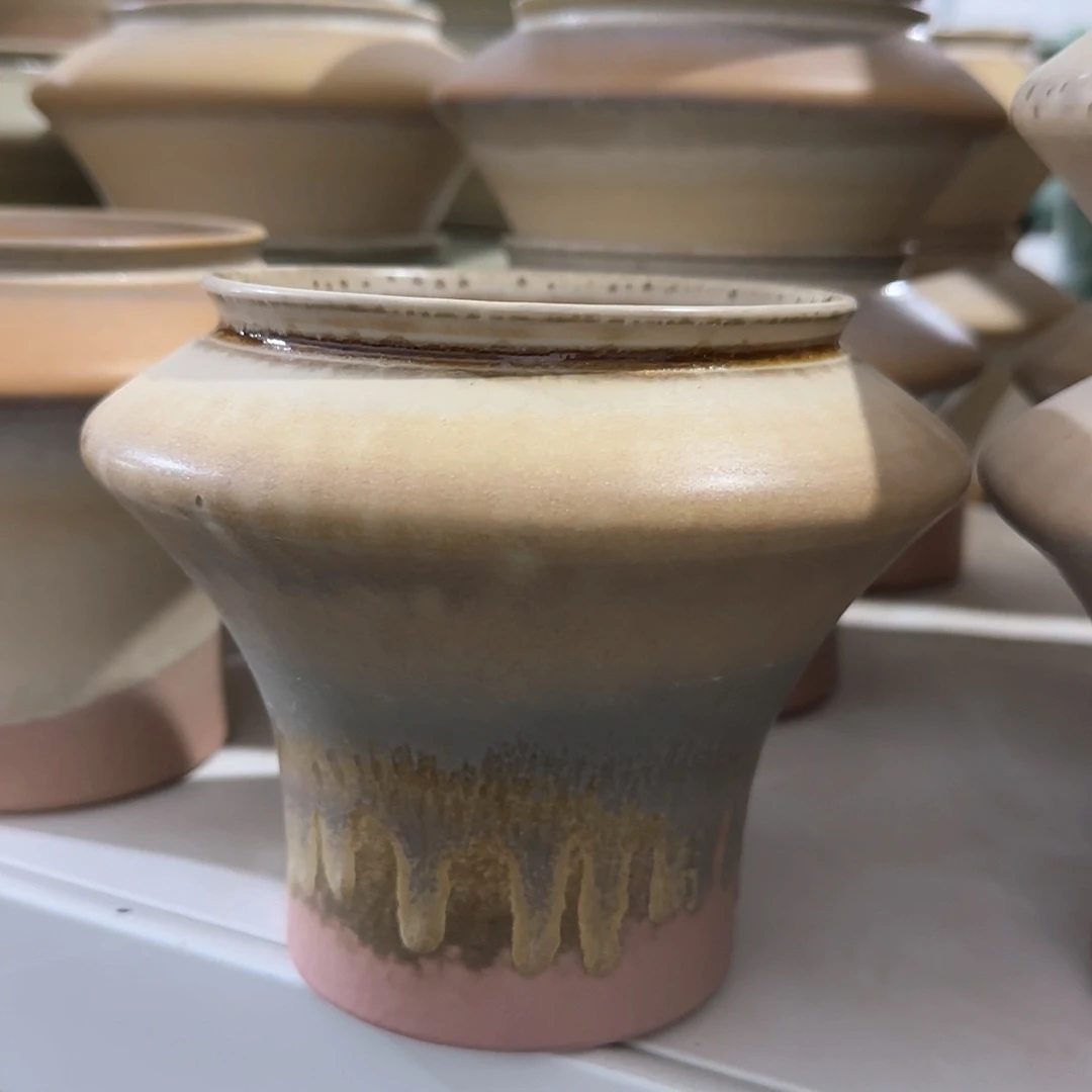 瓷片景德镇手工陶瓷花盆