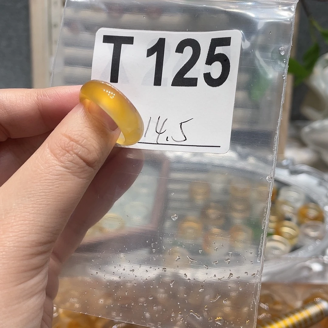 玛瑙/玉髓未镶嵌戒指125