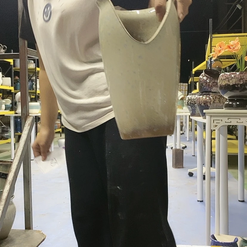 【闪购商品】紫砂花盆宜兴紫砂粗陶花盆