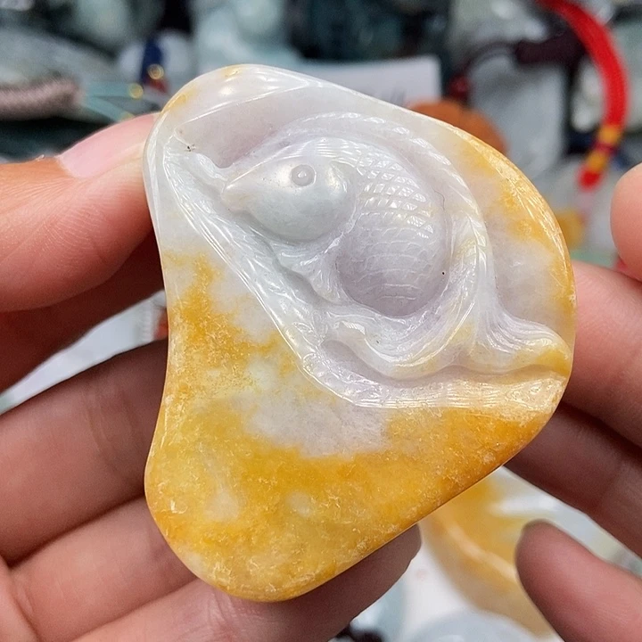 未镶嵌挂件翡翠翡翠