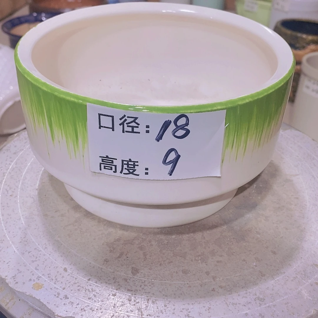 【闪购商品】陶瓷微瑕花盆 -CCH003-1个小号