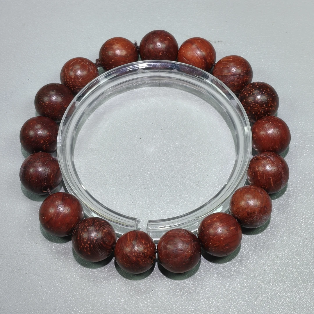 M502 金星花梨卡1.2圆珠单圈手串