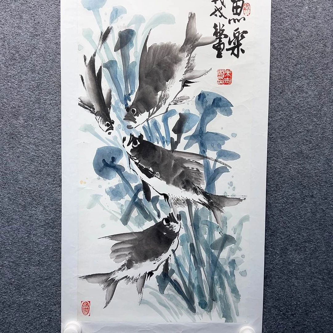 国画纯手绘系列画心