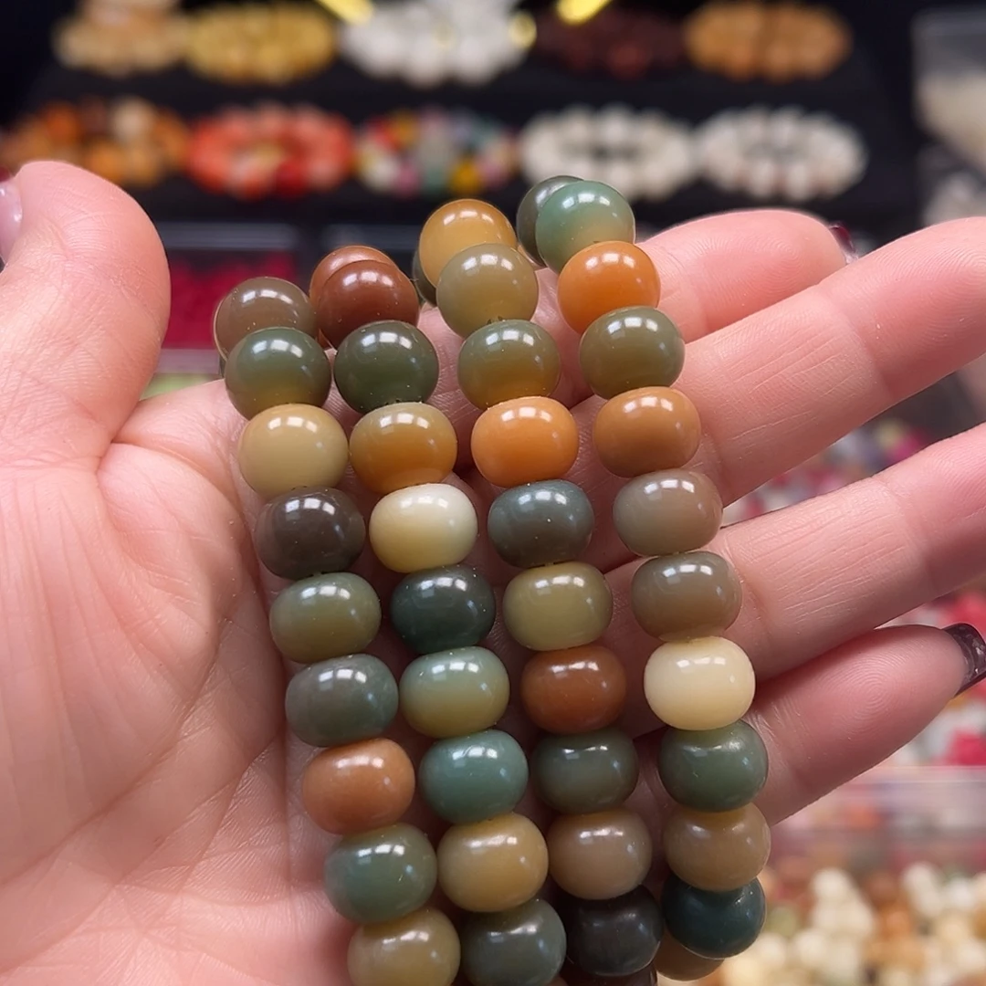 手串菩提根/象牙果卡12敦煌苹果114颗