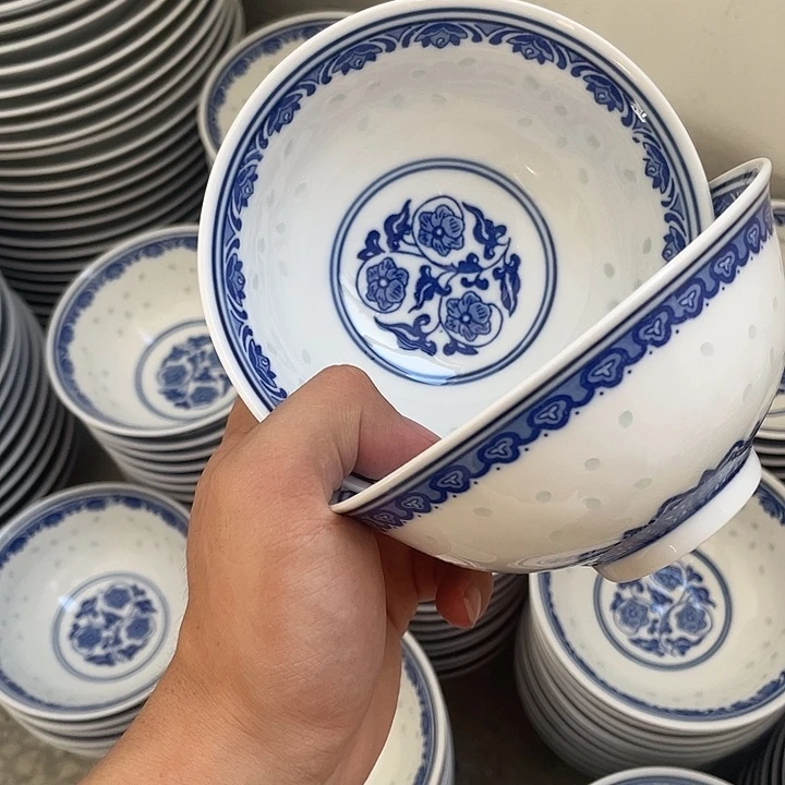 碗景德镇高温细白瓷餐具