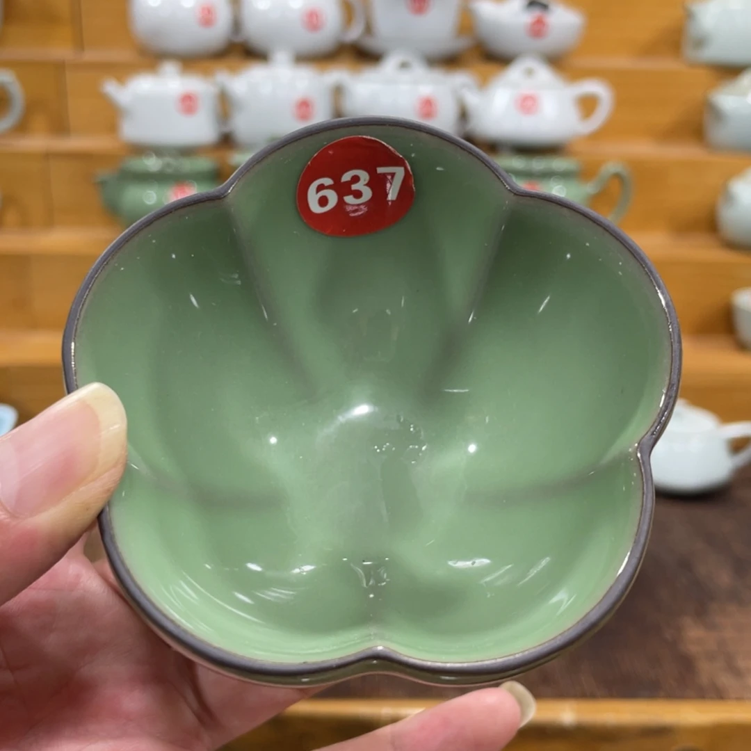 微瑕陶瓷茶壶茶杯家用