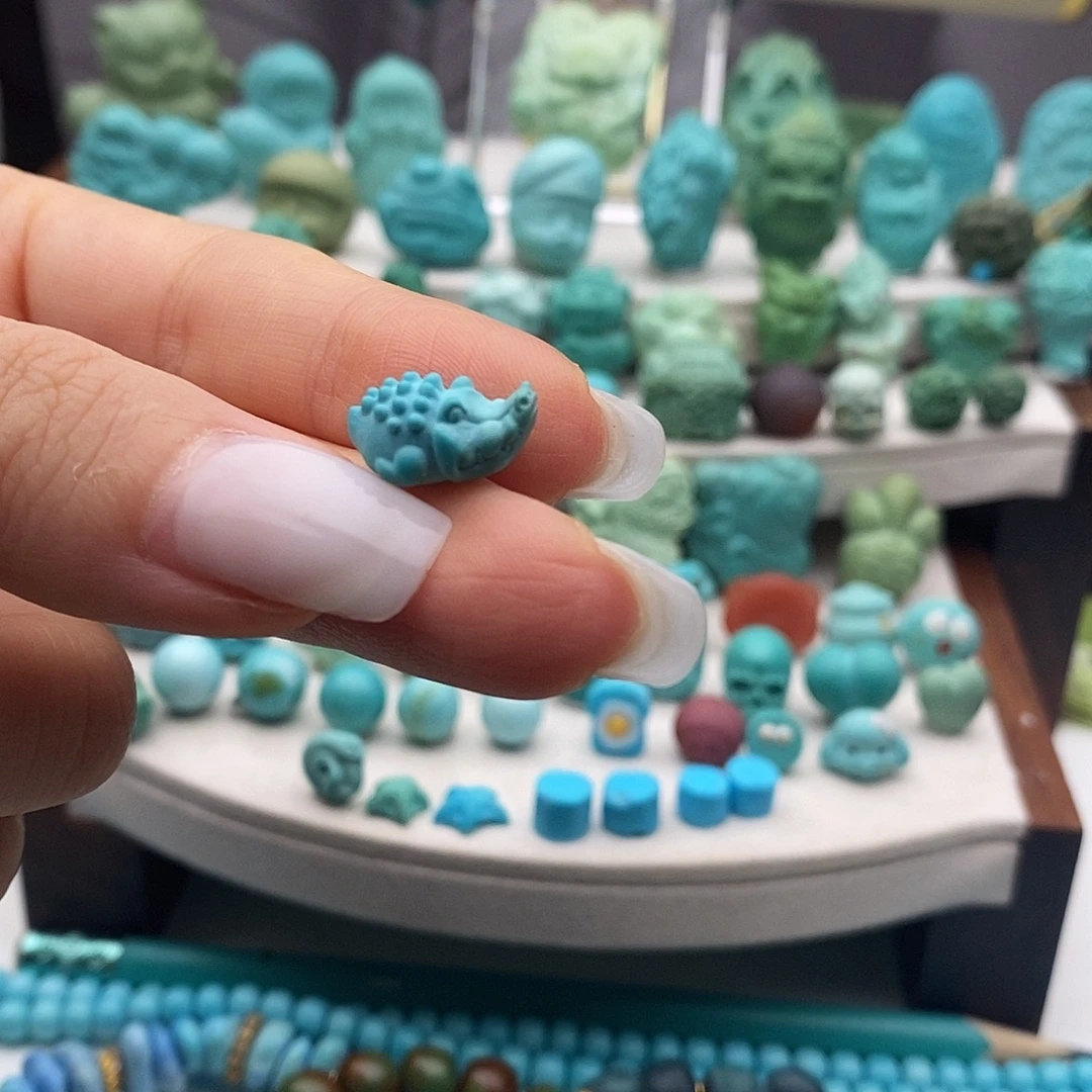 未镶嵌绿松石饰品
