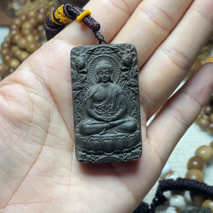 檀香木无事牌印度檀香大日牌阴沉牌