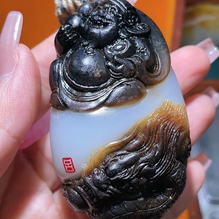 和田玉未镶嵌颈饰X7