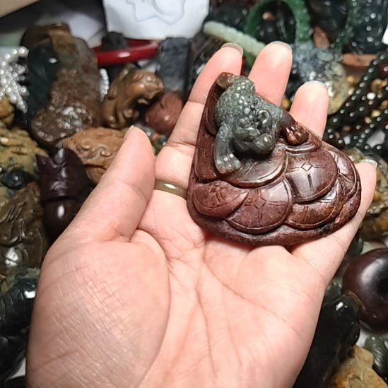 岫岩河磨玉（透闪石质玉）未镶嵌挂件