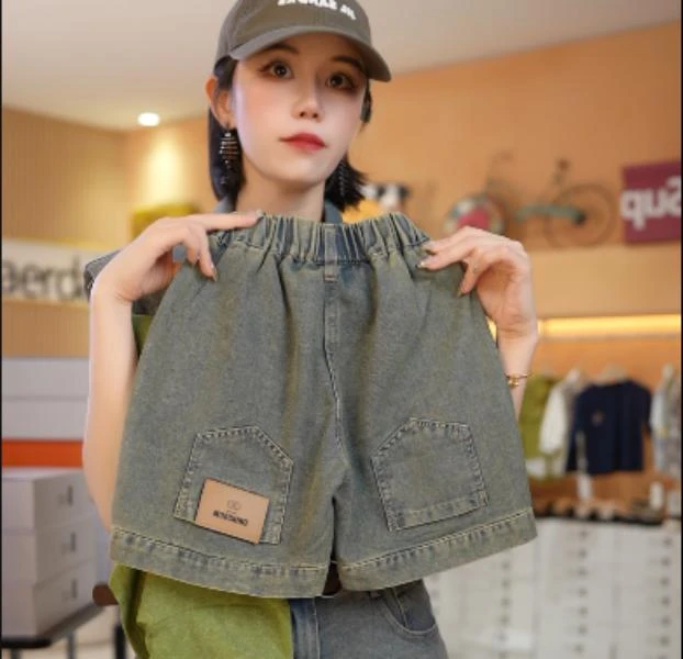 【解构设计】儿童夏季韩版时尚短裤洋气男童潮流牛仔裤