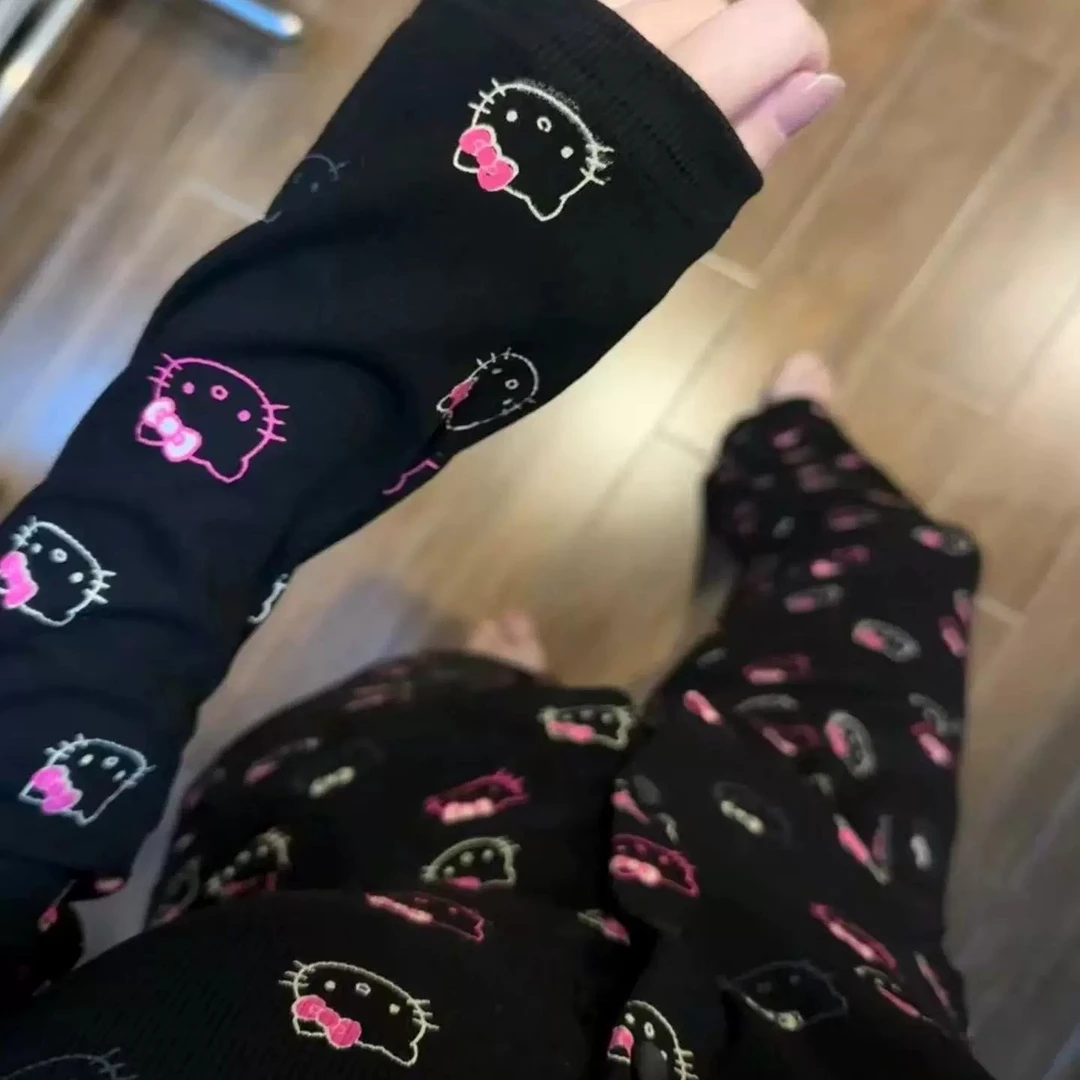 莫代尔棉睡衣女款春秋季爆款2025年ins新款hellokitty家居服套装