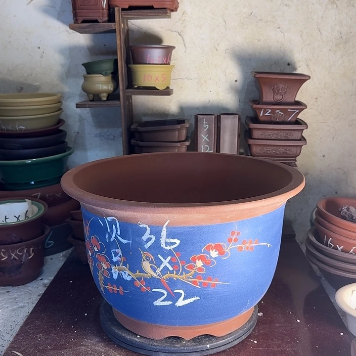 紫砂花盆清仓处理