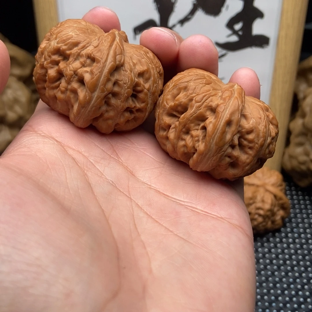 吊坠文玩核桃44全品元宝