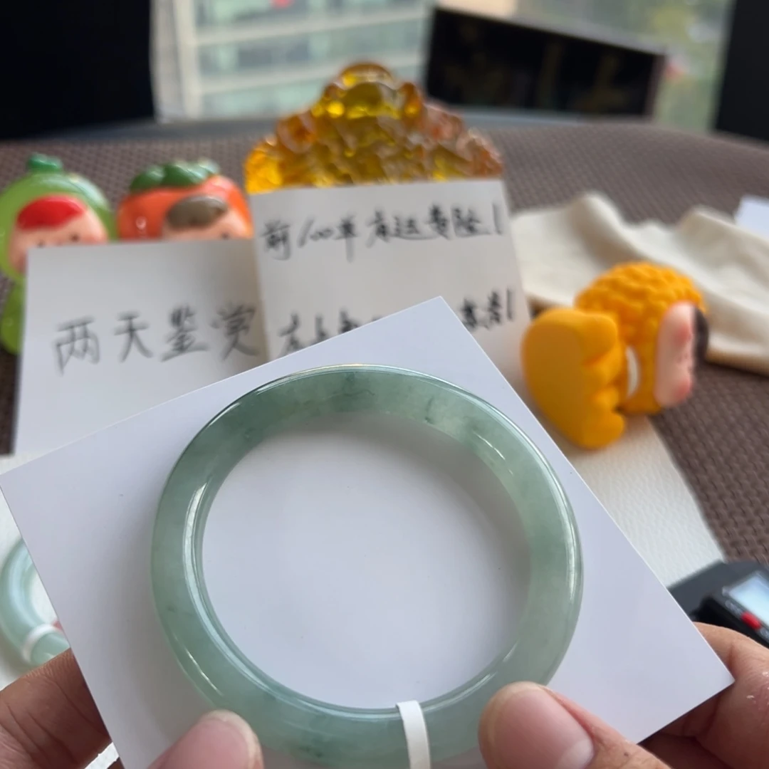 翡翠未镶嵌手镯60 号54