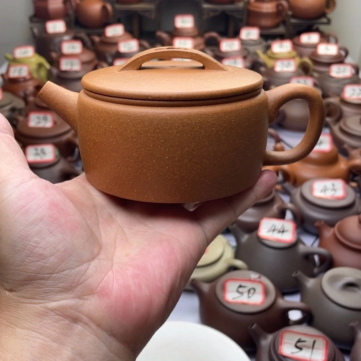 茶壶紫砂宜兴紫砂半手工