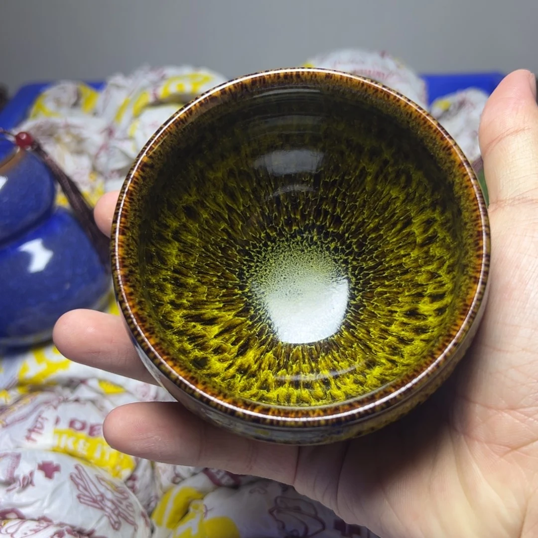 茶盏建阳建盏喝茶主人杯