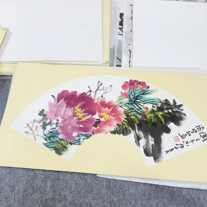 国画张圣敏先生纯手绘作品