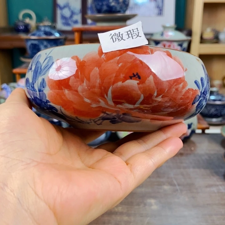 瓷片手工制作工艺精湛等