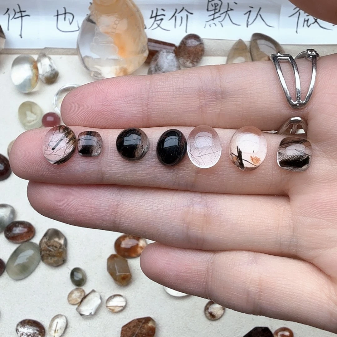 m***2水晶珠宝半成品未镶嵌