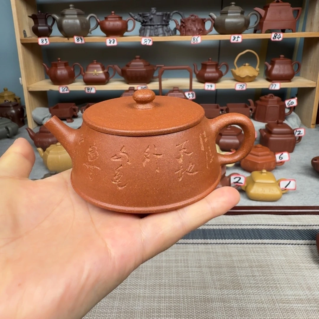 茶壶段泥半手工制作