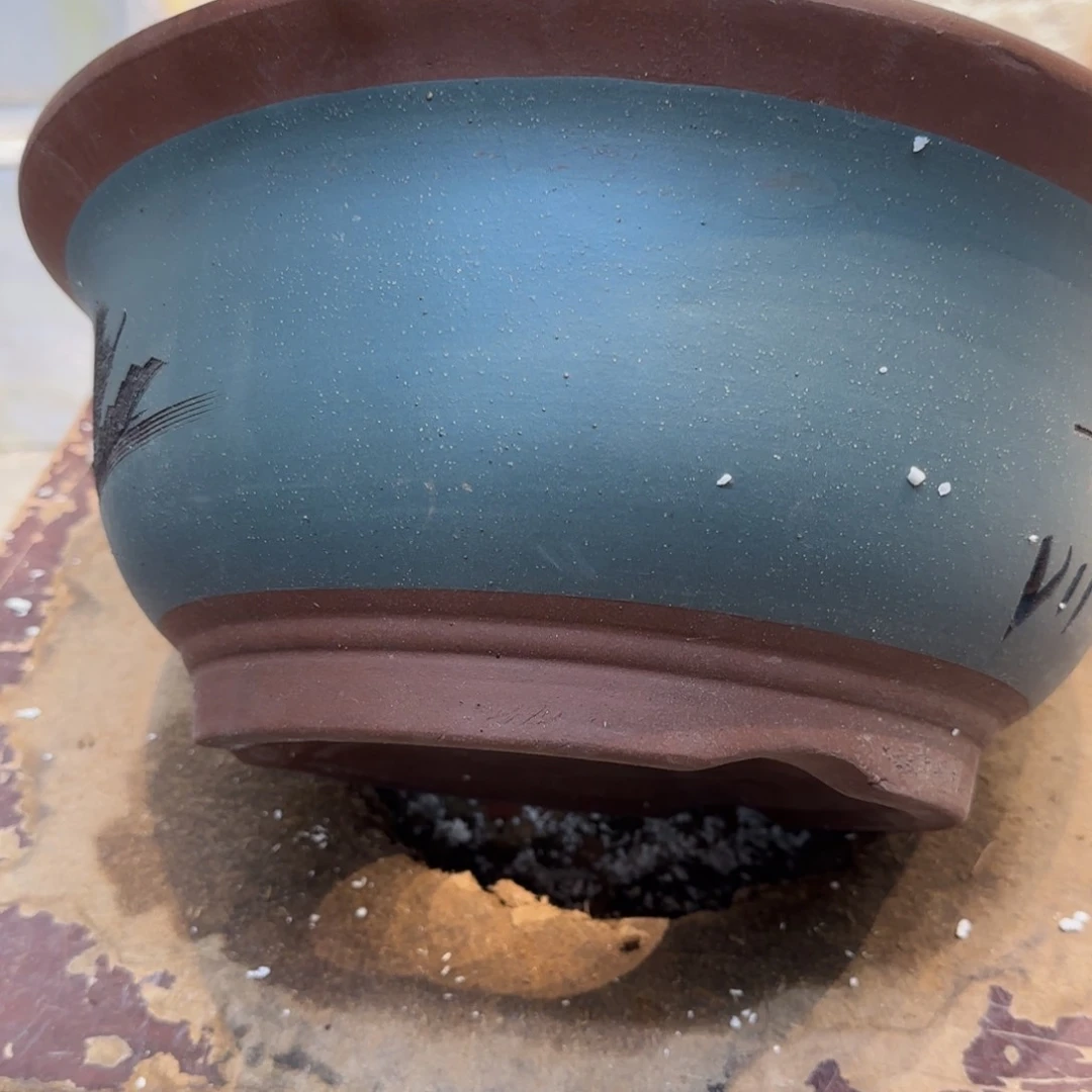 紫砂花盆口径30.15口径