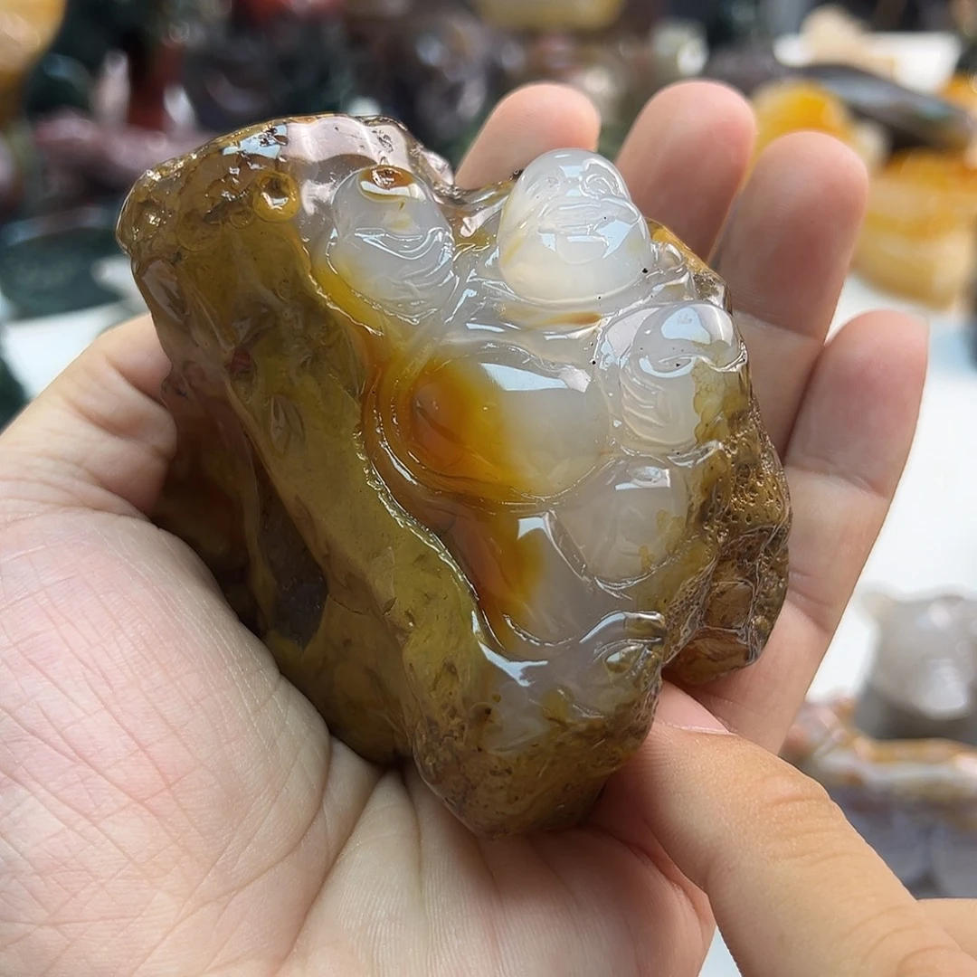 玛瑙/玉髓未镶嵌颈饰