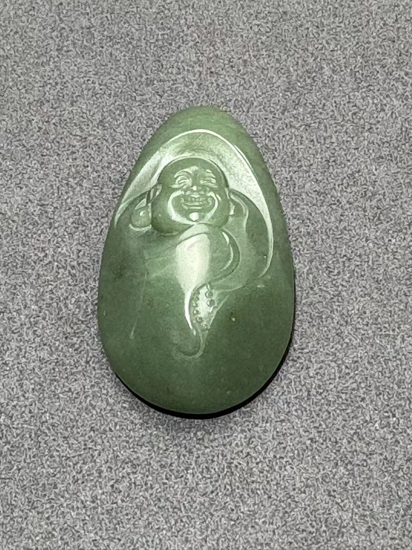 和田玉未镶嵌吊坠(不含链)