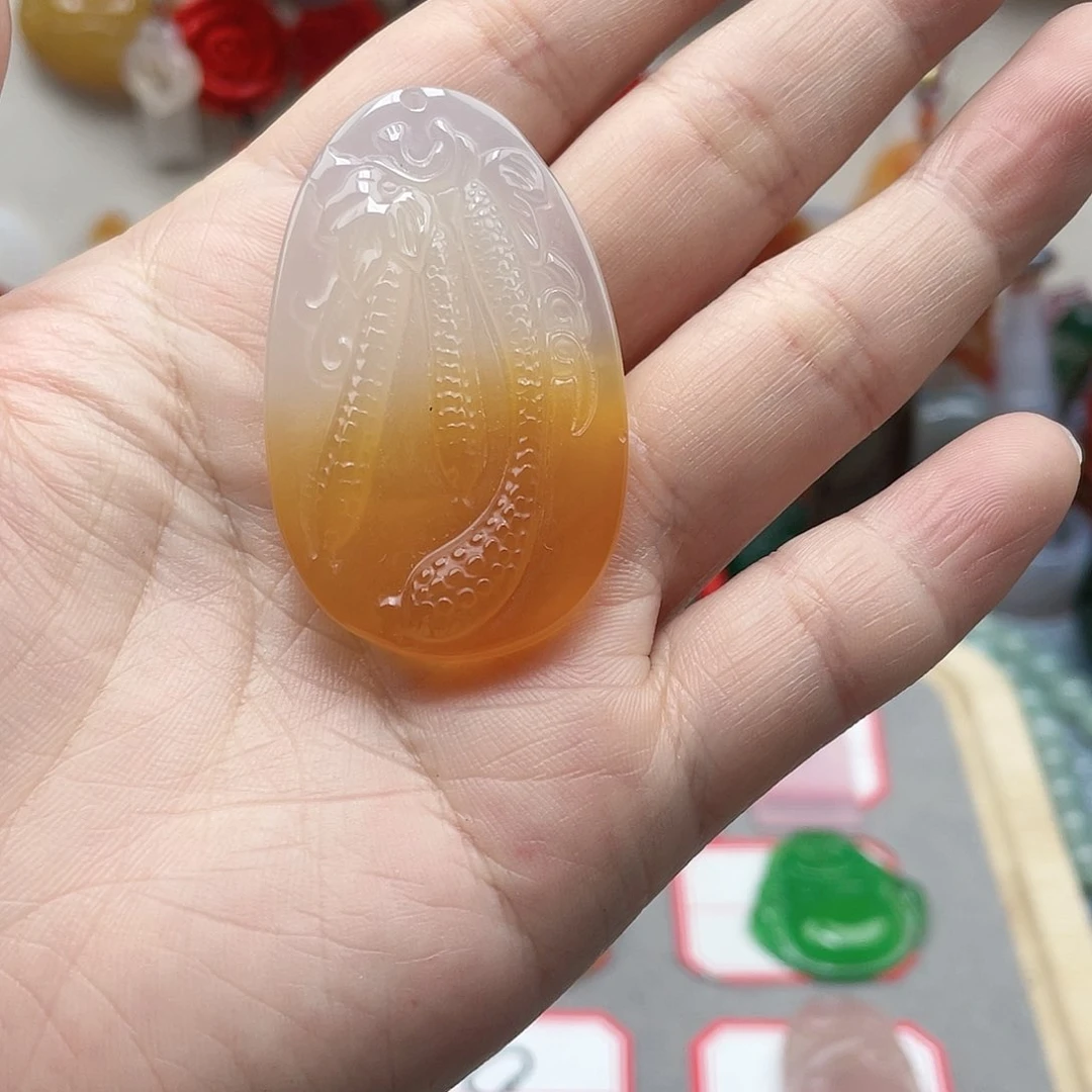 玛瑙/玉髓颈饰合金梦*