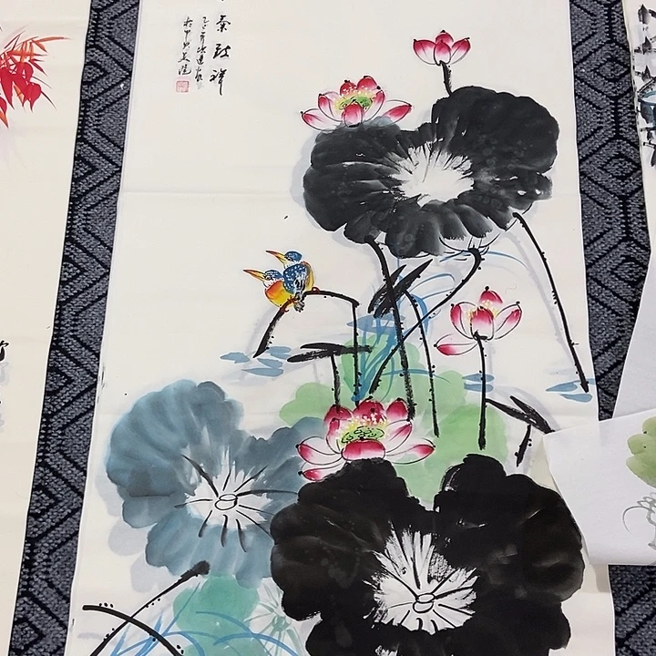 小周画廊的直播间