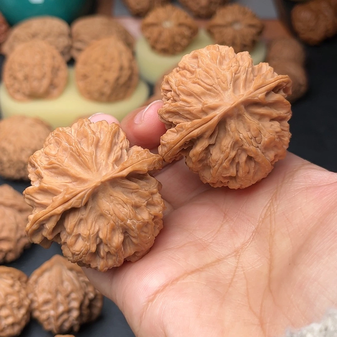 把件文玩核桃苹果全品45.5