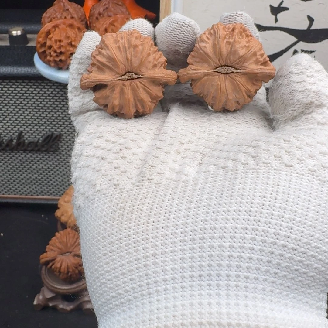 吊坠文玩核桃4202白狮子