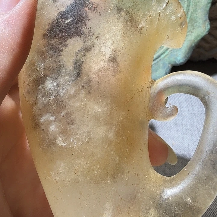 新***店和田玉（糖玉）未镶嵌挂件