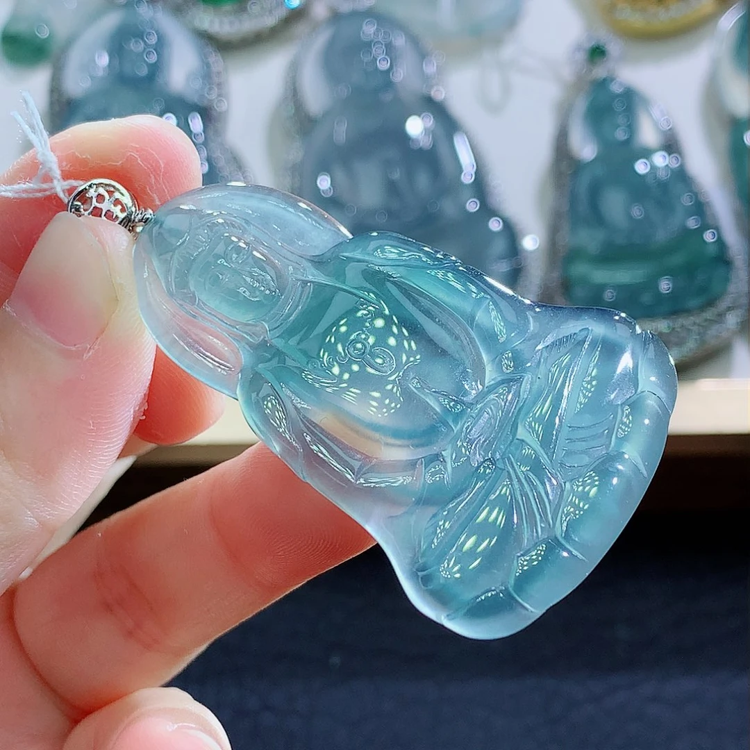 未镶嵌挂件翡翠翡翠