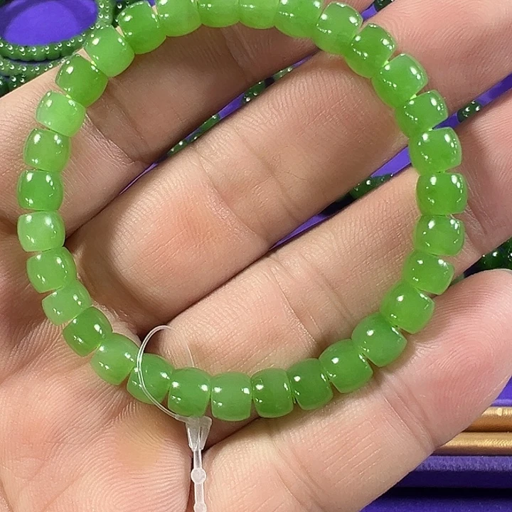 和田玉（碧玉）未镶嵌手串