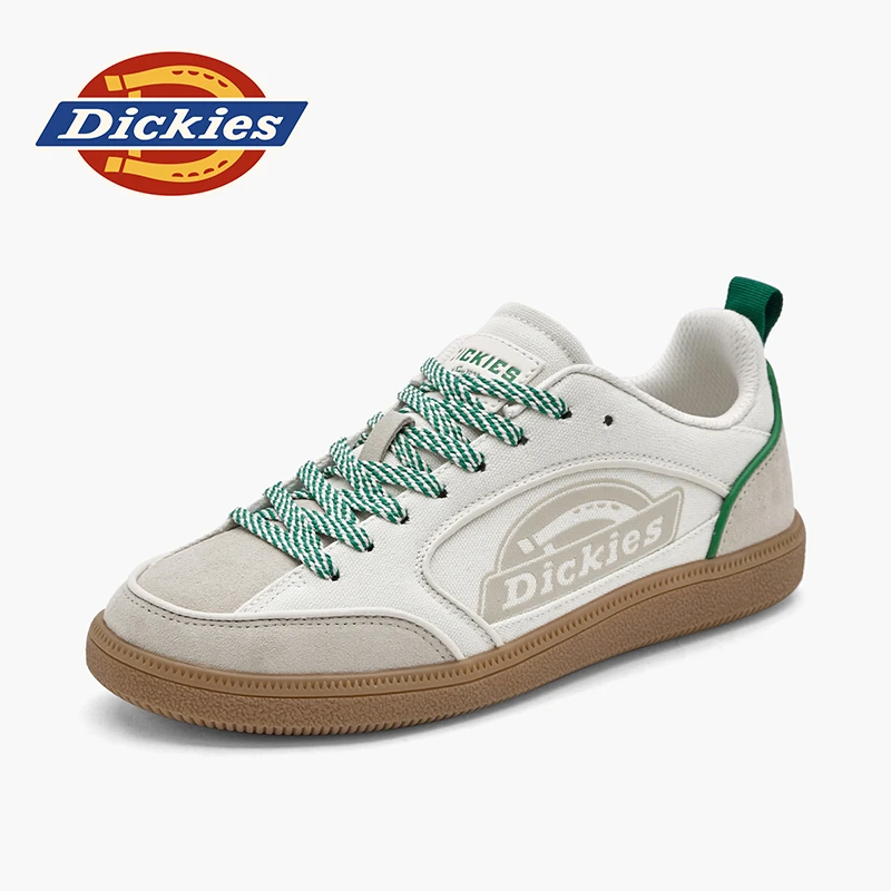 Dickies秋季百搭时尚透气休闲秋季小众低帮四季款潮流厚底小白鞋
