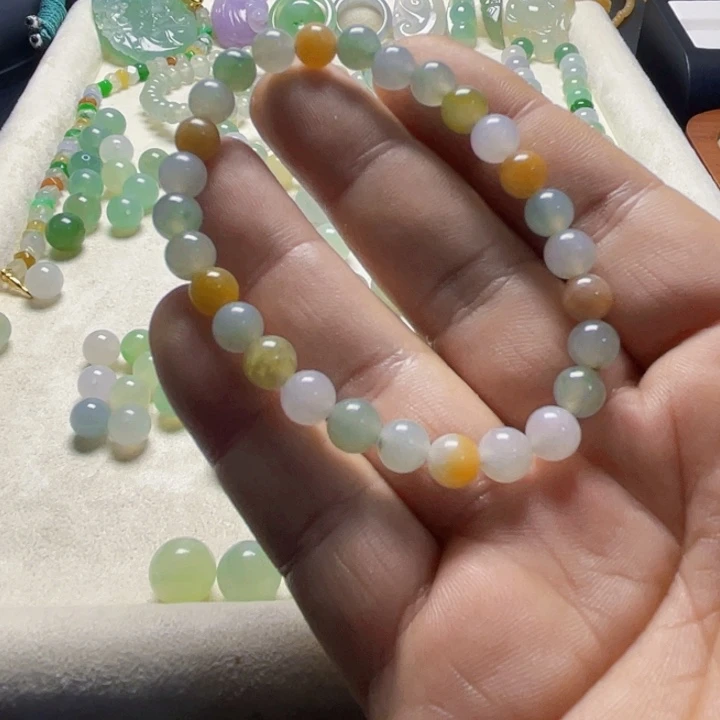 翡翠未镶嵌颈饰天然缅甸翡翠A货