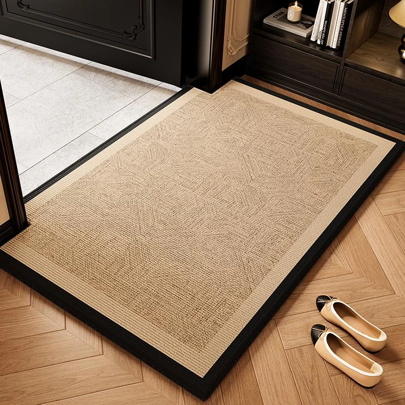 圈绒入户门地垫新款进门脚垫玄关门门垫轻奢高级感防滑可裁剪地毯