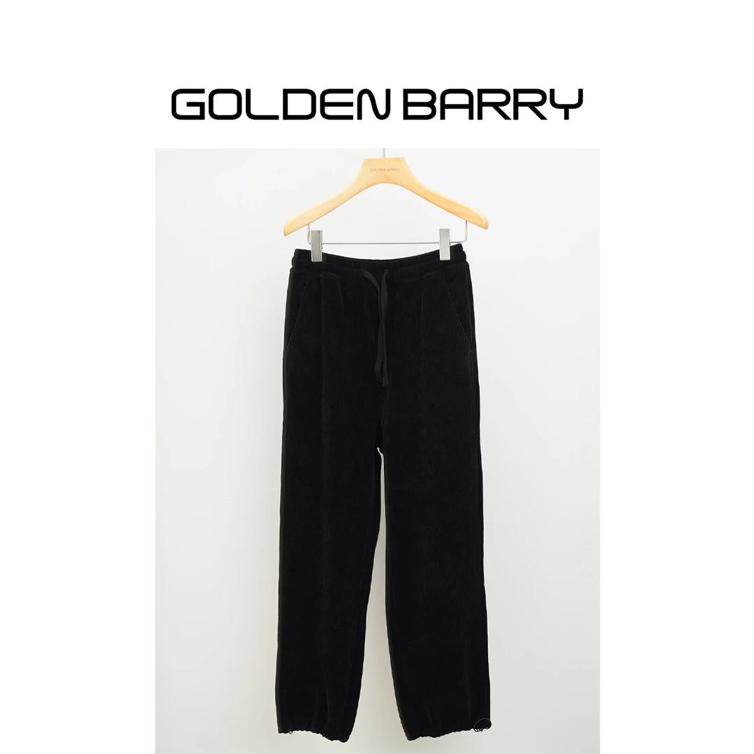 GOLDENBARRY【年终孤品】552019灯芯绒卫裤