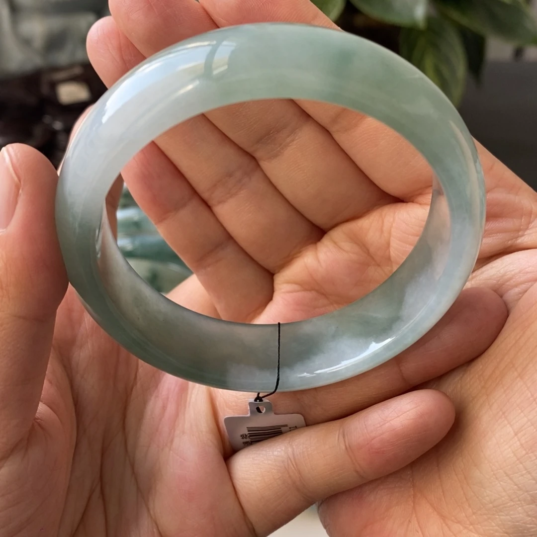 翡翠未镶嵌手镯天然