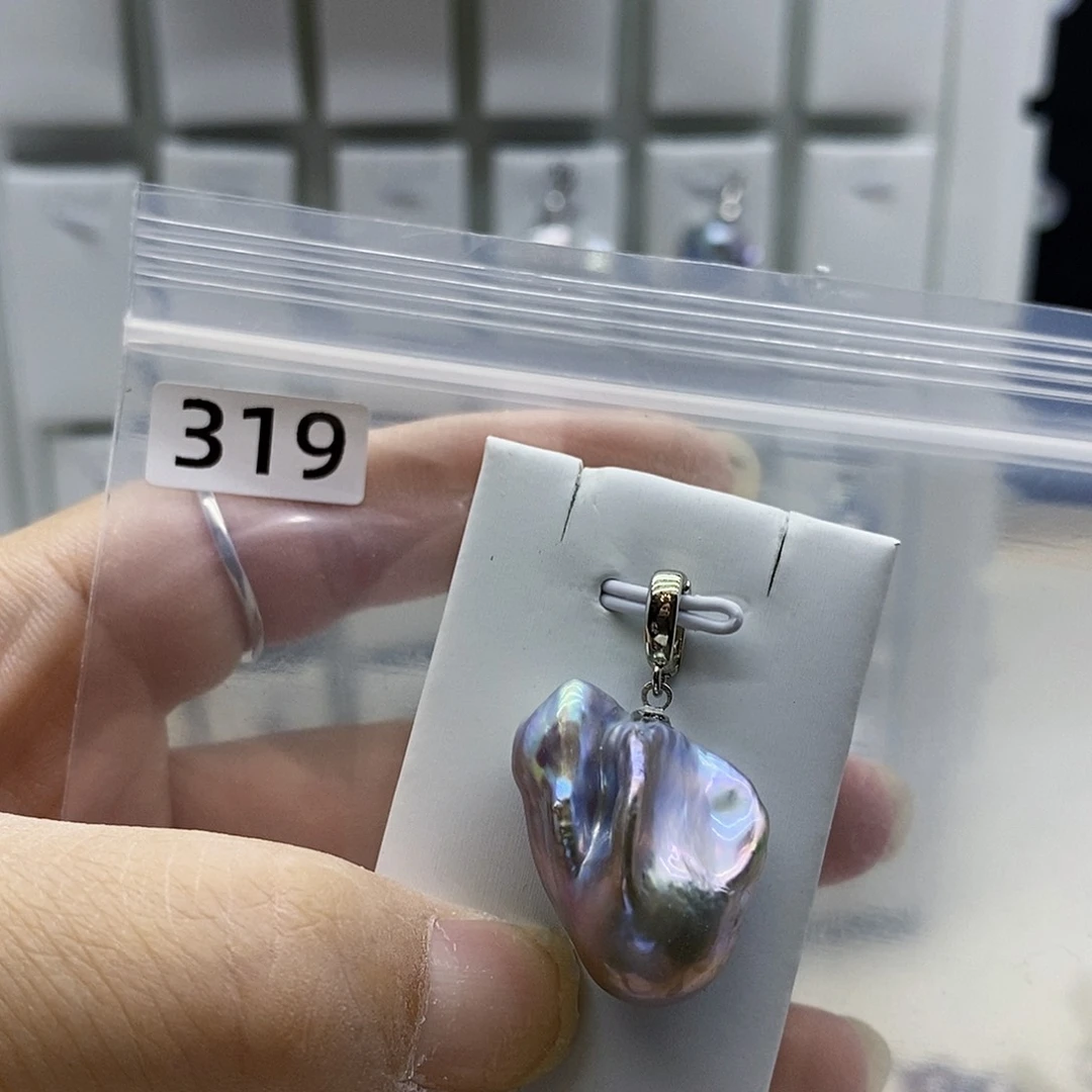 颈饰合金淡水珍珠