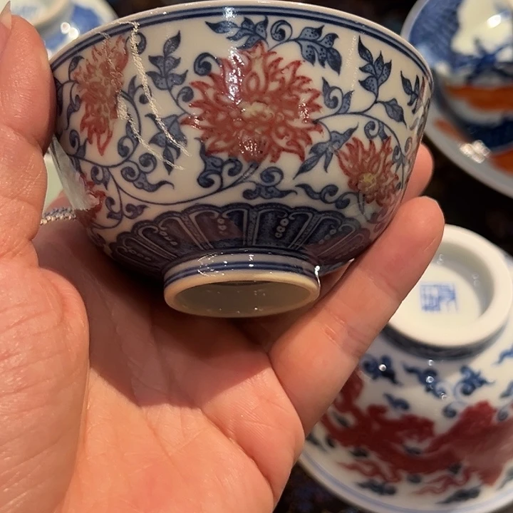 微瑕臻玉古坊原矿孔雀石釉里红