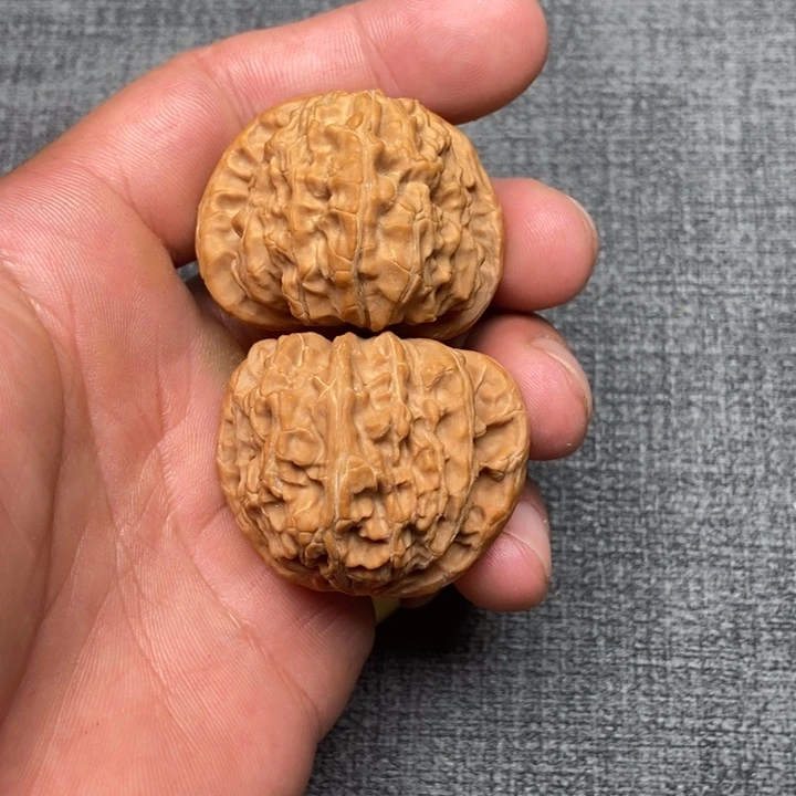 把件文玩核桃幸**杨白狮子暖阳