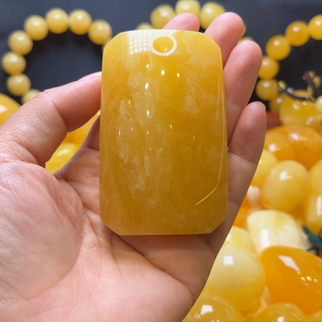 琥珀未镶嵌裸石琥珀蜜蜡