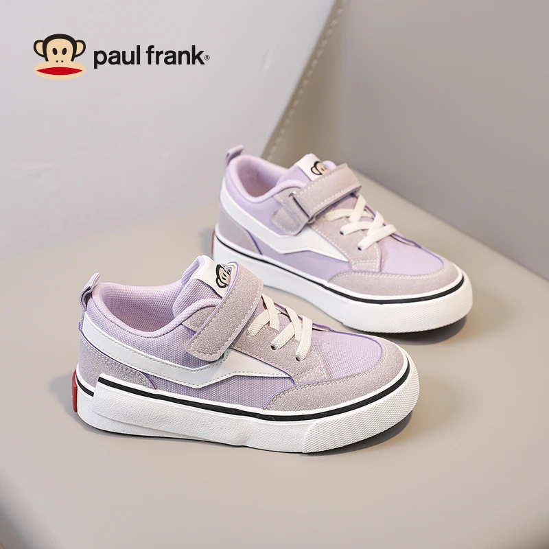 大嘴猴儿童板鞋女孩2025春秋季女童百搭校园休闲鞋透气防滑帆布鞋