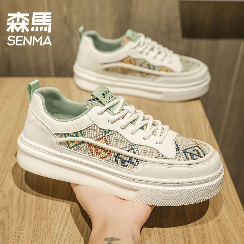 SENMA/森马男士2025款春季休闲时尚透气薄款潮流学生韩版百搭鞋子