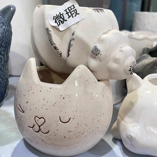 陶瓷外贸尾货多肉绿植陶瓷花盆