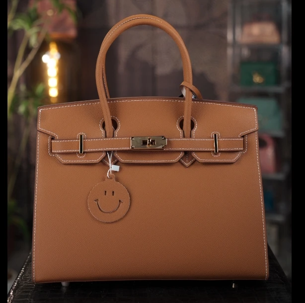 【尺寸：30*14*23】SISI原创设计高定真皮女包时尚百搭1158