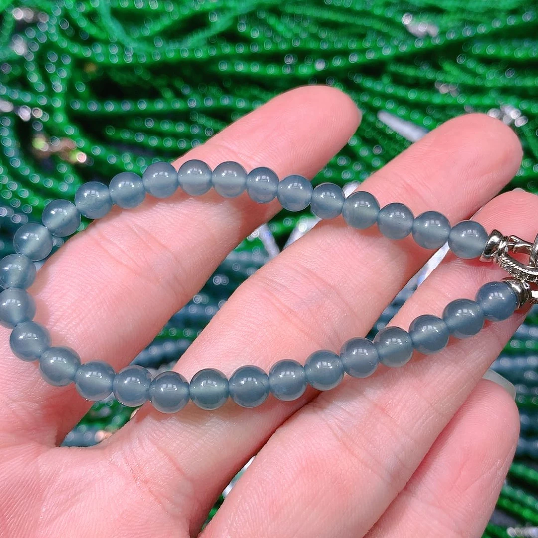 翡翠项链未镶嵌天然