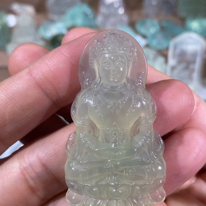 岫玉吊坠未镶嵌吊坠